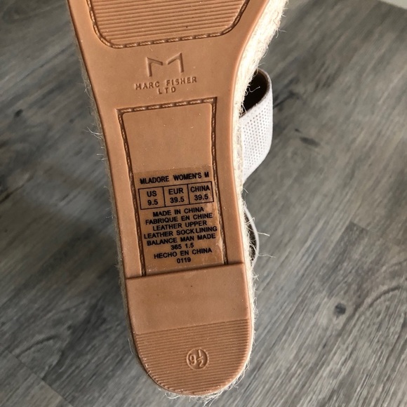 Marc Fisher Adore Espadrille Platform Wedge Sandal - Picture 13 of 16